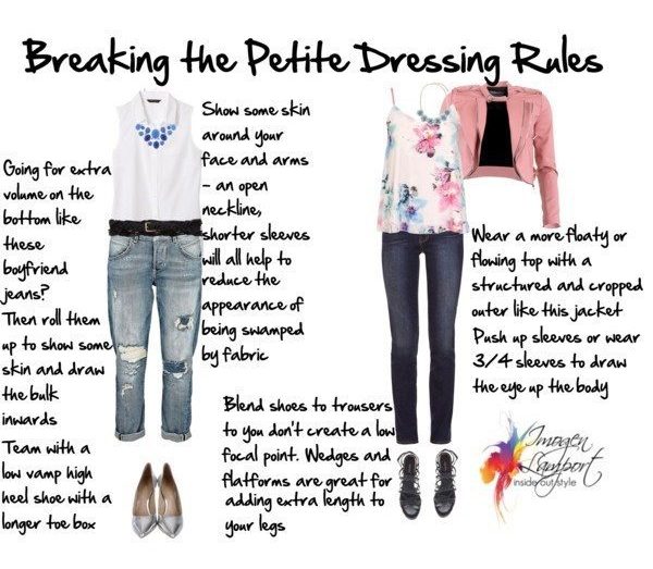 7 Petite Plus Fashion Rules to Break NOW