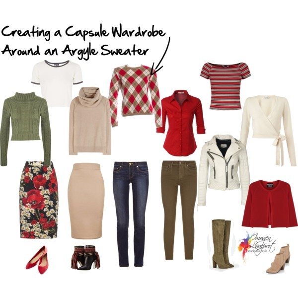 How to Create a Capsule Wardrobe Around a Patterned and Coloured Garment