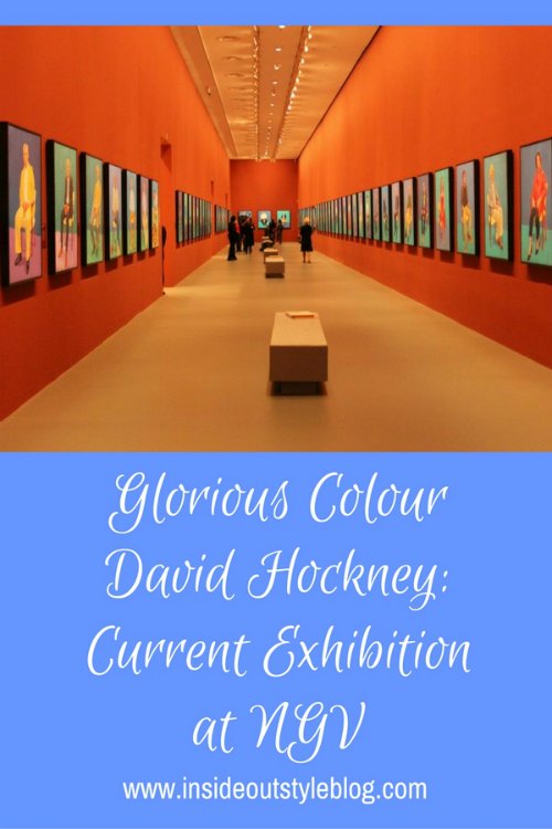 David Hockney current exhibition at NGV