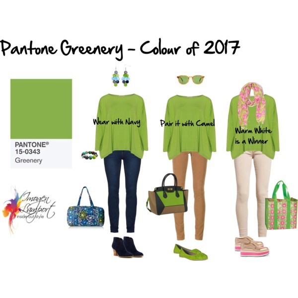 Pantone Greenery - what colours to wear it with