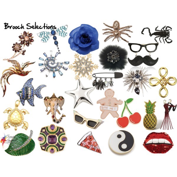 Types of clearance brooches