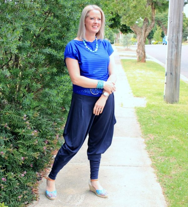 navy blue and turquoise outfits