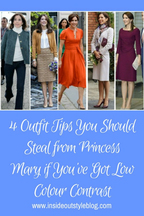 Low Colour Contrast Dressing Tips - Princess Mary style