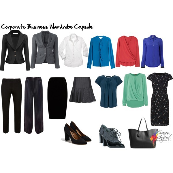 capsule office wardrobe