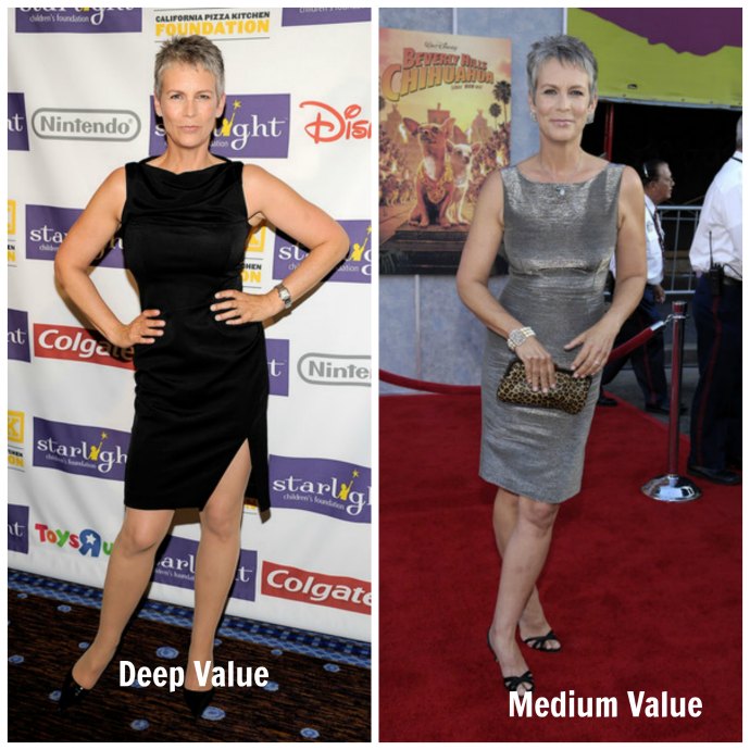 Getting Your Head Around Value and Contrast - the Celebrity Version - click here to find out more