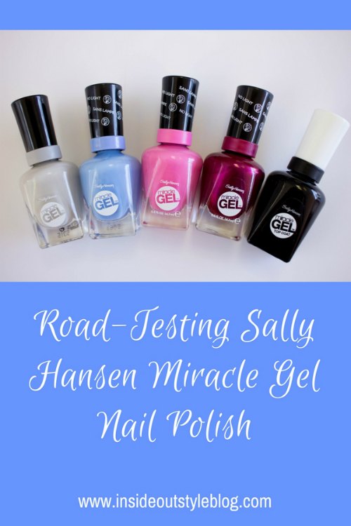 sally hansen gel polish light