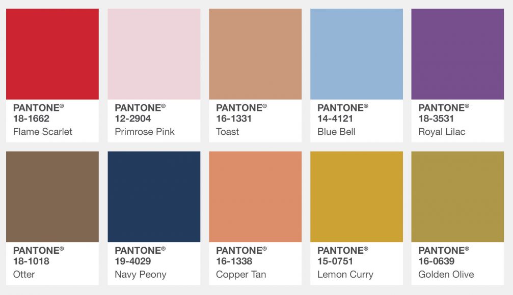 Creating Outfits with Pantone Autumn/Winter 2017 Colour Trends — Inside ...