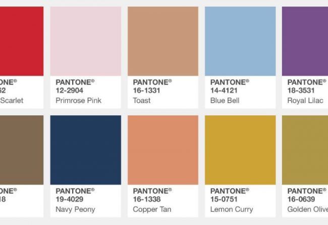 Pantone fall 2017 London