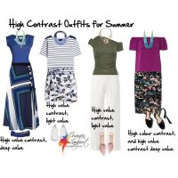 Spring and Summer Looks for High Value Contrast — Inside Out Style