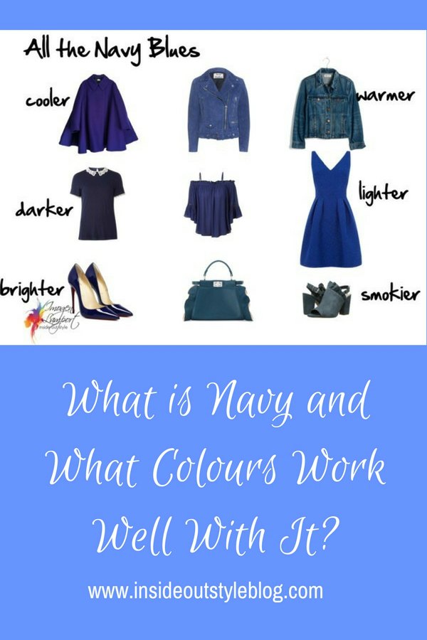 What is navy and how to wear it - what colour schemes it works well with