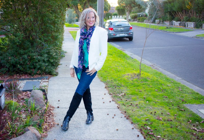 My Style- Scarves - tips for wearing scarves as part of your outfit