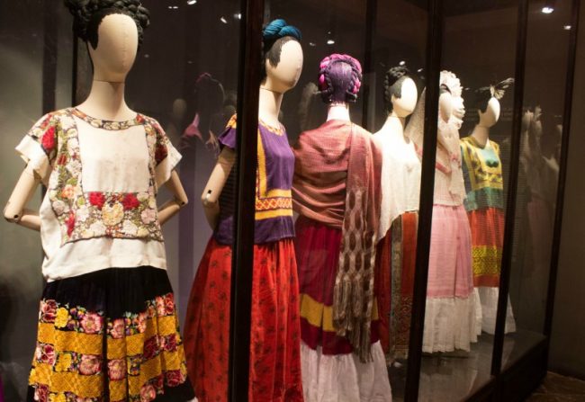 Inside the Frida Khalo Museum in Mexico