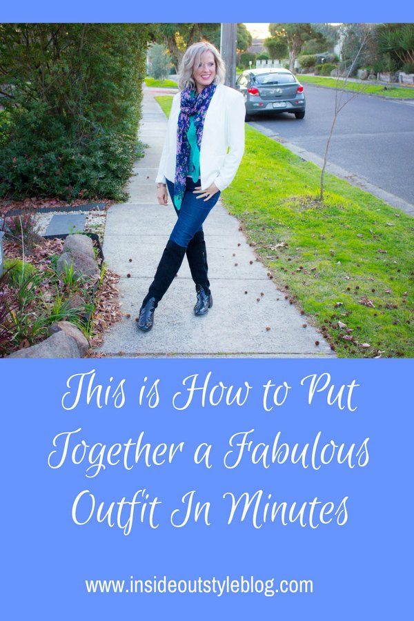 how to put together an outfit with what you have