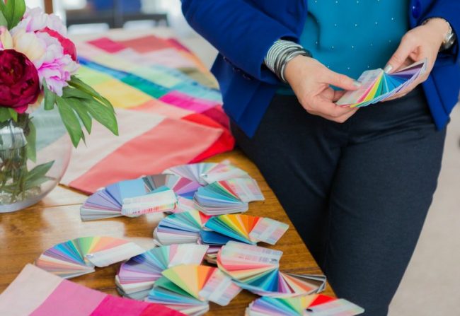 creating colour schemes that reflect your personality with your colour swatch