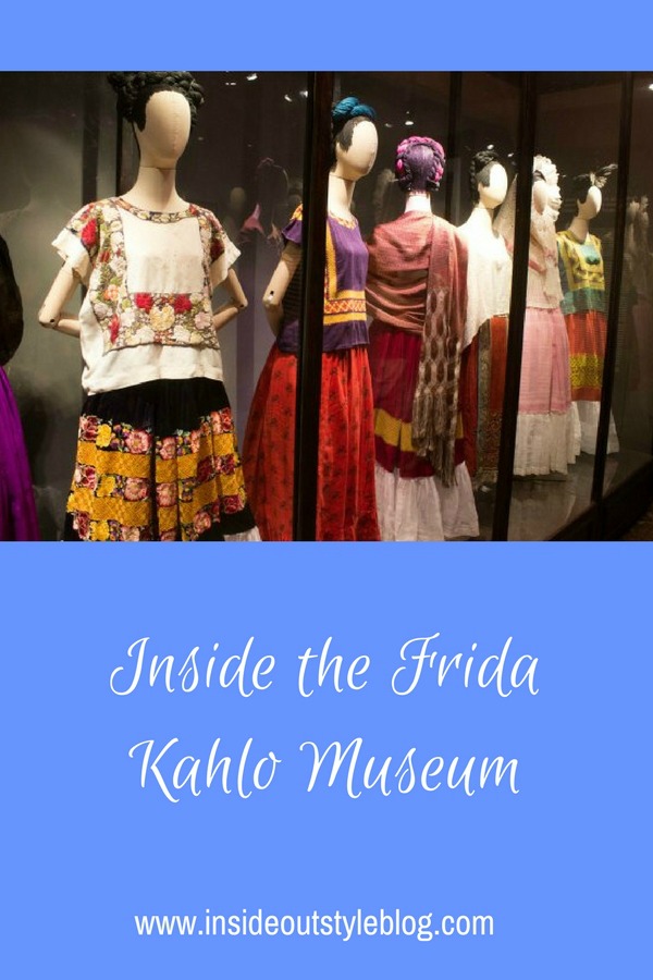 Inside the Frida Khalo Blue House Museum in Mexico