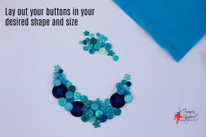 Easy DIY Button Necklace - make this necklace - instructions - click here