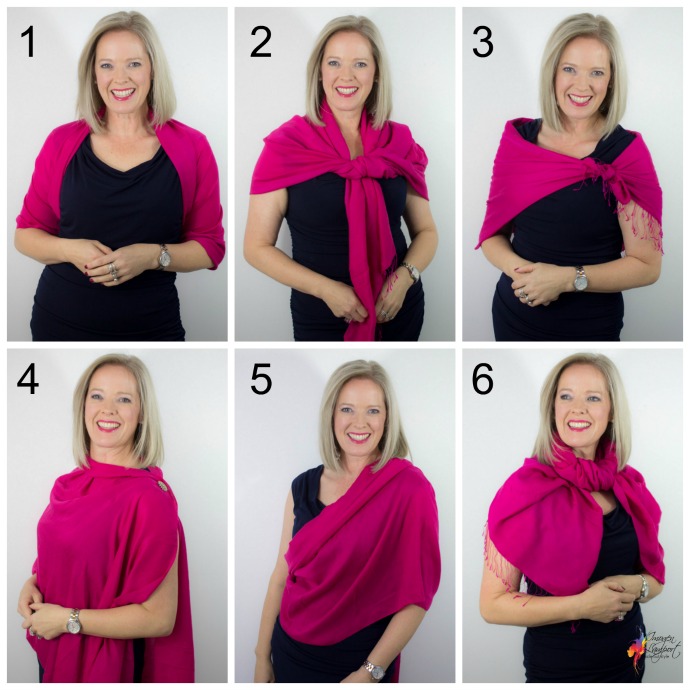 over the shoulder wrap