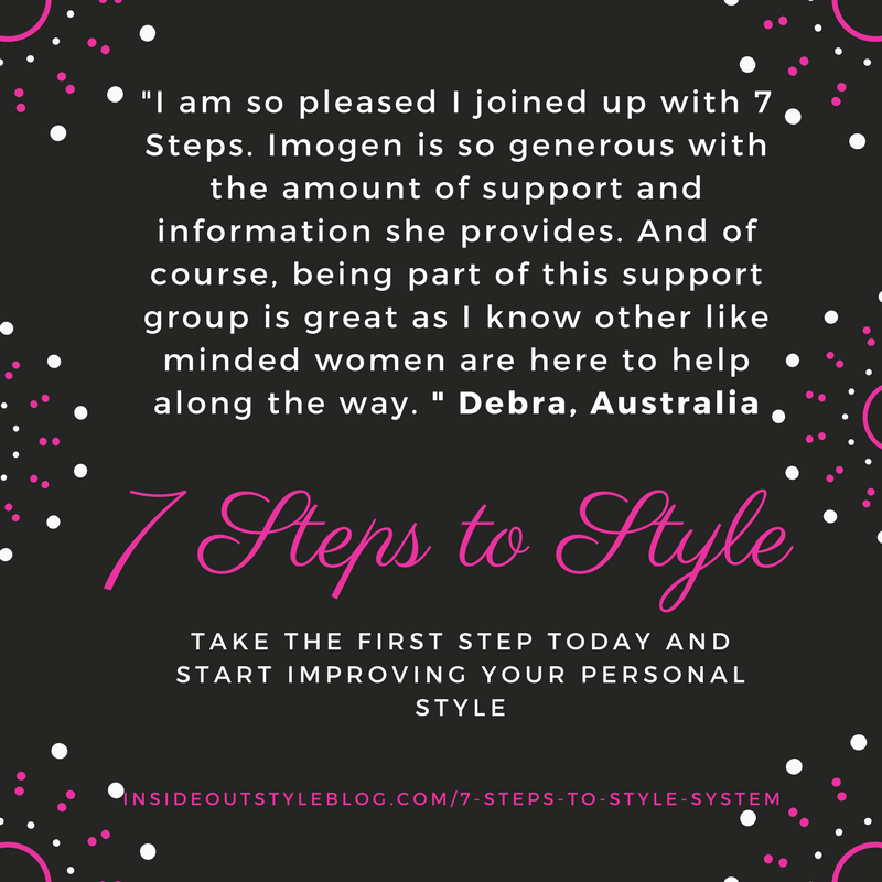 7 Steps to Style Testimonial