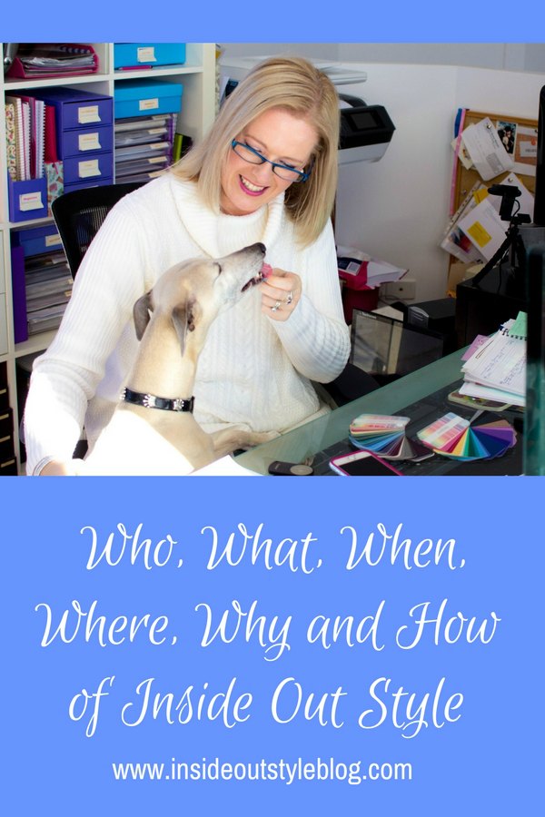 Discover the who, what, when, why and how of Inside Out Style Blog - take a peek at what it takes to write a blog