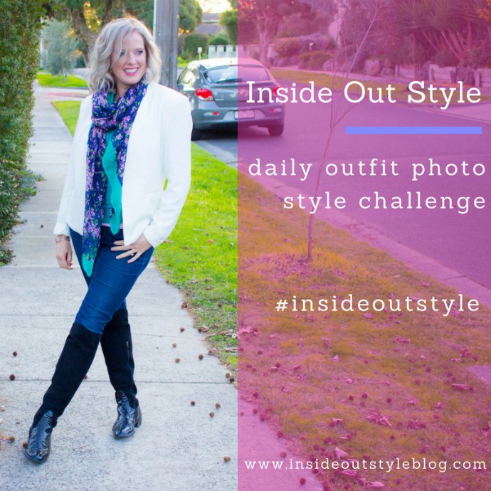 Take the Inside Out Style blog daily outfit photo style challenge and see your style improve in a matter of weeks #insideoutstyle