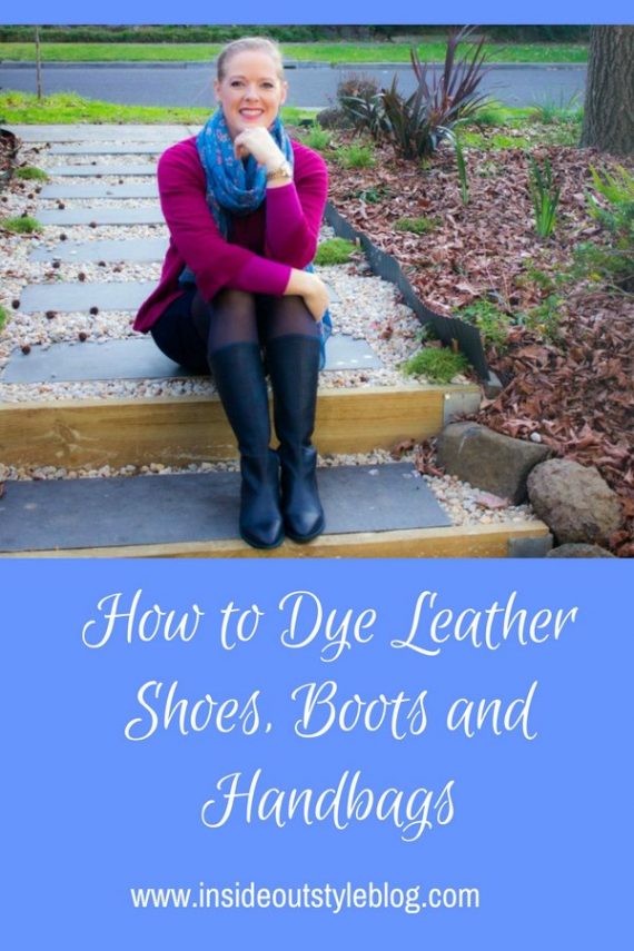 How to Dye Leather Shoes — Inside Out Style
