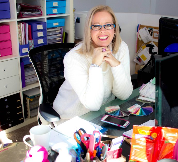 At my desk - Imogen Lamport of Inside Out Style Blog shares the inside info on being a blogger.