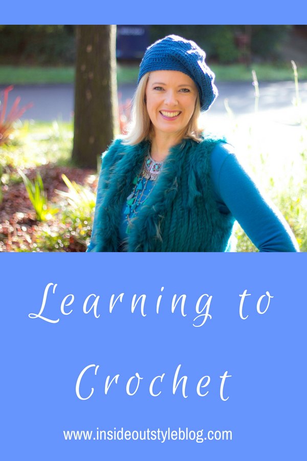 Learning to crochet with crochet coach