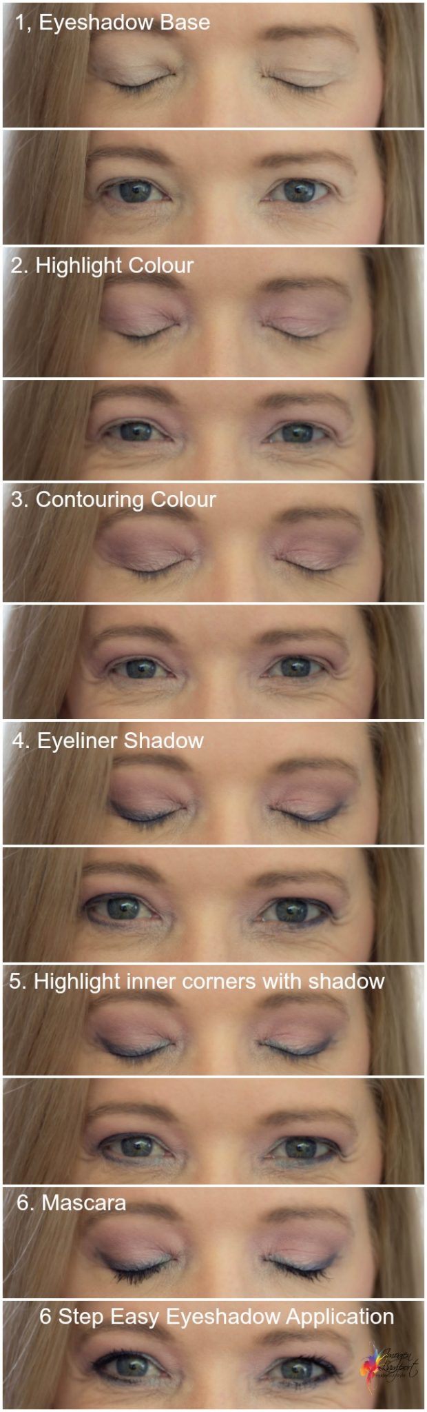 6 Step Easy Eyeshadow Application Tutorial