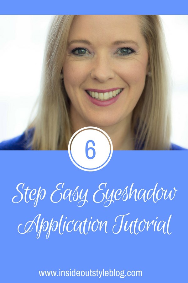 6 Step easy eyeshadow application