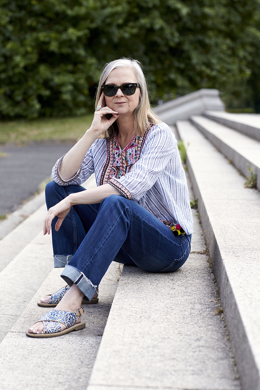 Discover the personal style and stylish thoughts of Alyson Walsh of That's Not My Age