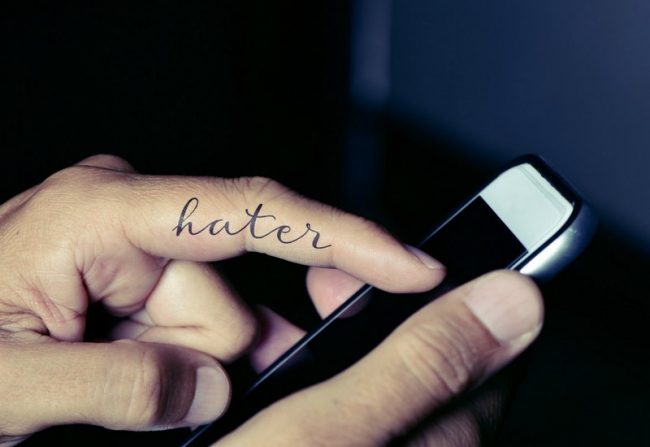 How to deal with internet haters