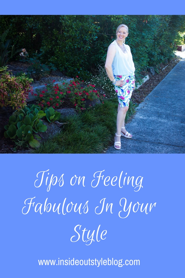 Tips on how to feel fabulous in your style - improve your self-esteem and add some self-care