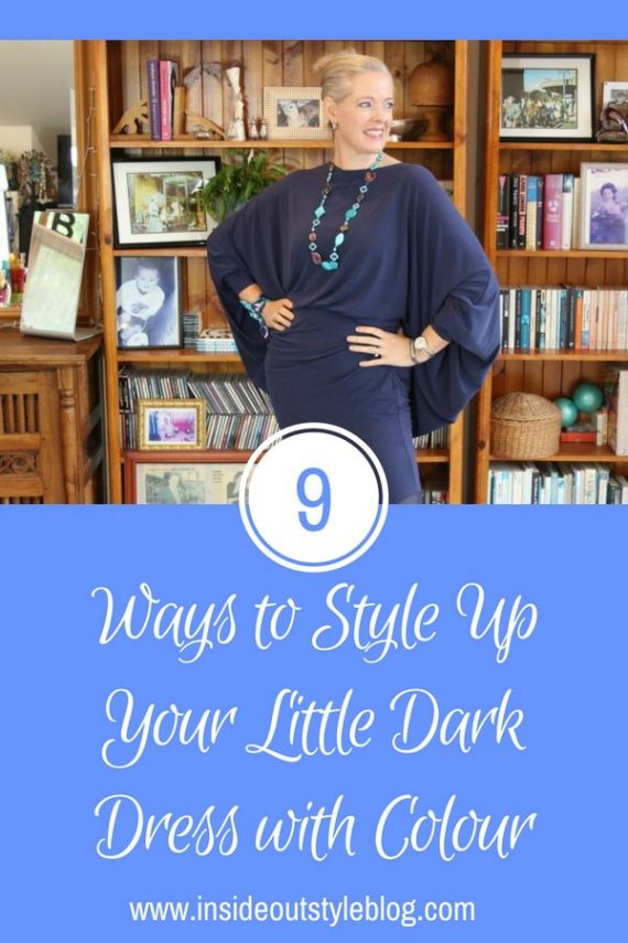 9 Ways to Style Up Your Little Dark Dress with Colour — Inside Out Style