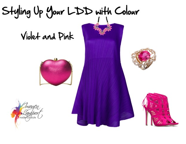 9 Ways to Style Your Little Dark Dress with Colour