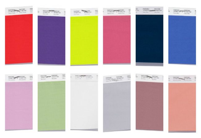 Pantone Spring 2018 Colour Tips How to choose and wear the Spring 2018 Pantone Colours
