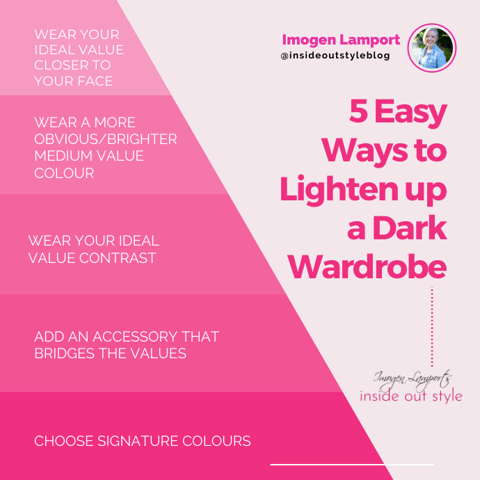 5 Easy Ways to Lighten up a Dark Wardrobe — Inside Out Style