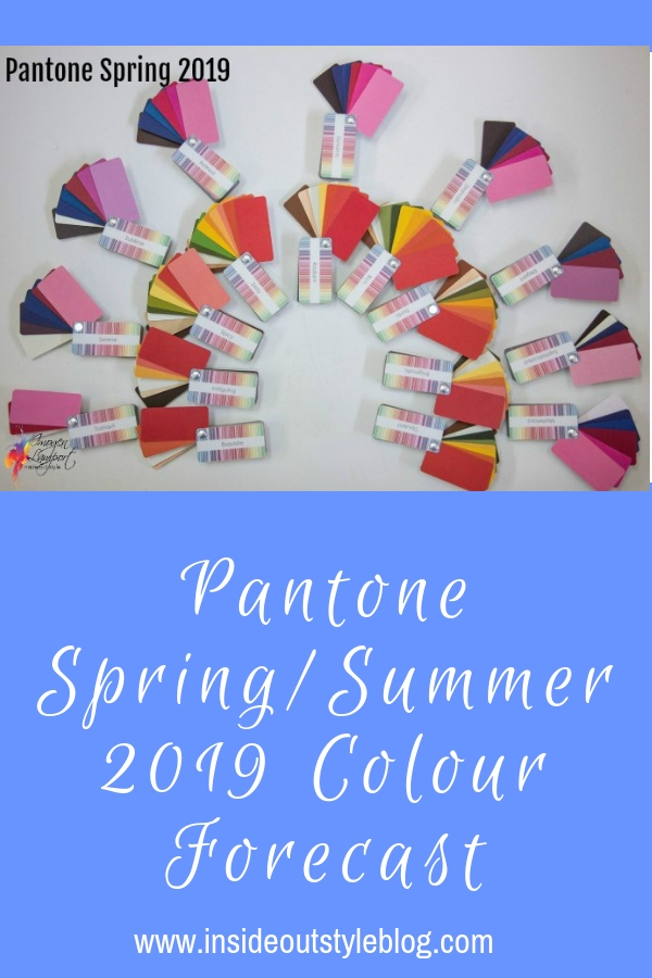 Pantone Spring/Summer 2019 Colour Forecast