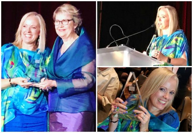 AICI Global Conference 2019 AICI Global Conference 2019 - winning the Jane Segerstrom award for Inside Out style blog