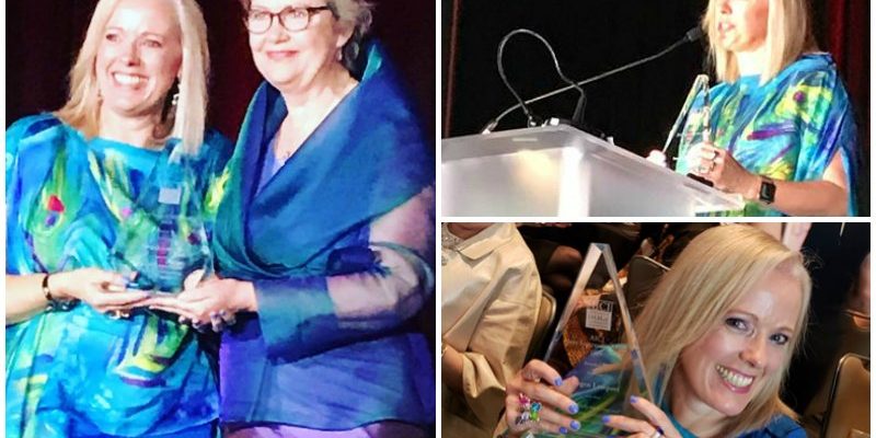 AICI Global Conference 2019 AICI Global Conference 2019 - winning the Jane Segerstrom award for Inside Out style blog