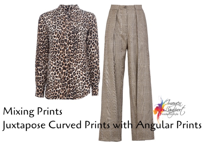 Leopard Print Mixing with Other Prints