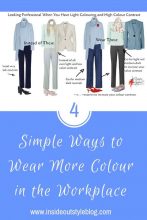 4 Simple Ways to Wear More Colour in the Workplace — Inside Out Style