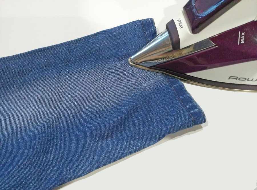 How to hem jeans so they look exactly like new