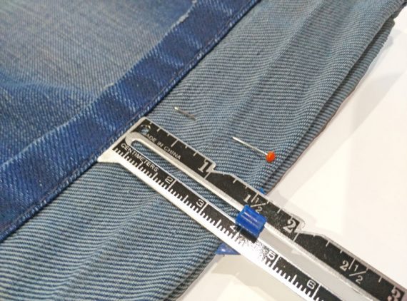 How to Hem Jeans in 5 Steps Without Losing the Original Hem — Inside ...