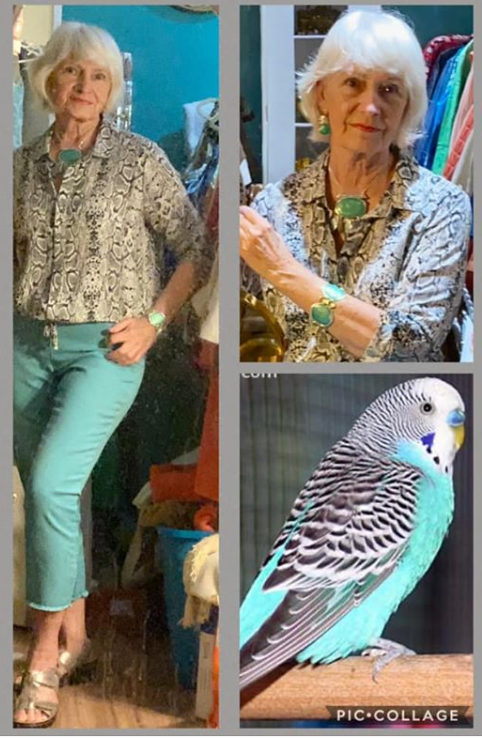 Budgie -Bird inspired outfit inspiration