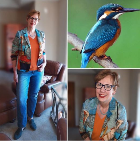 Kingfisher Inspired Outfit Combinations