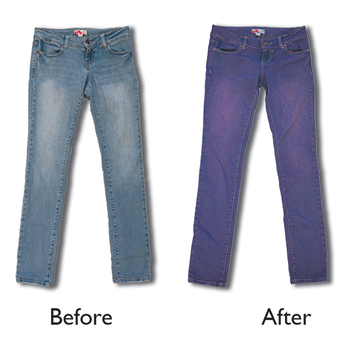 How to Overdye Denim Jeans — Inside Out Style