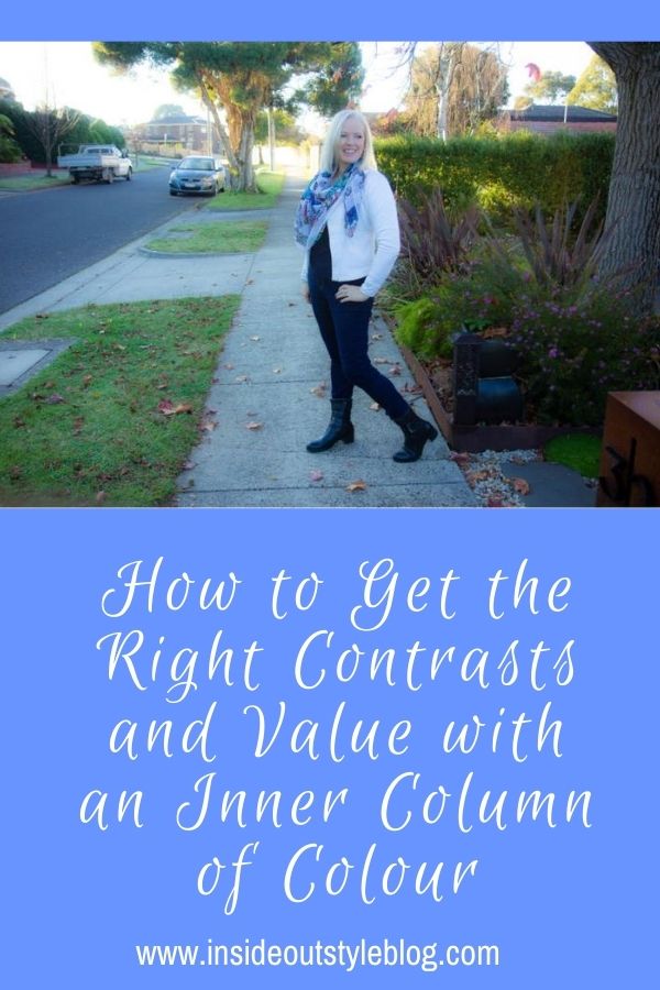 How to Get the Right Contrasts and Value with an Inner Column of Colour