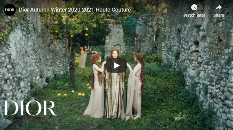 Dior Haute Couture Show Miniatures 2020