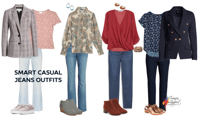 Smart casual jeans outfits Smart casual jeans outfits