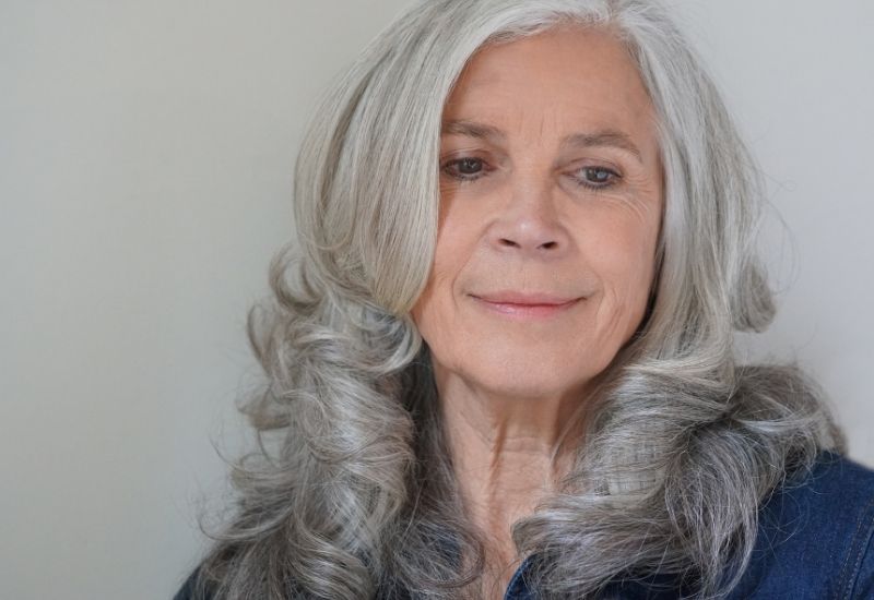 grey hair and colours